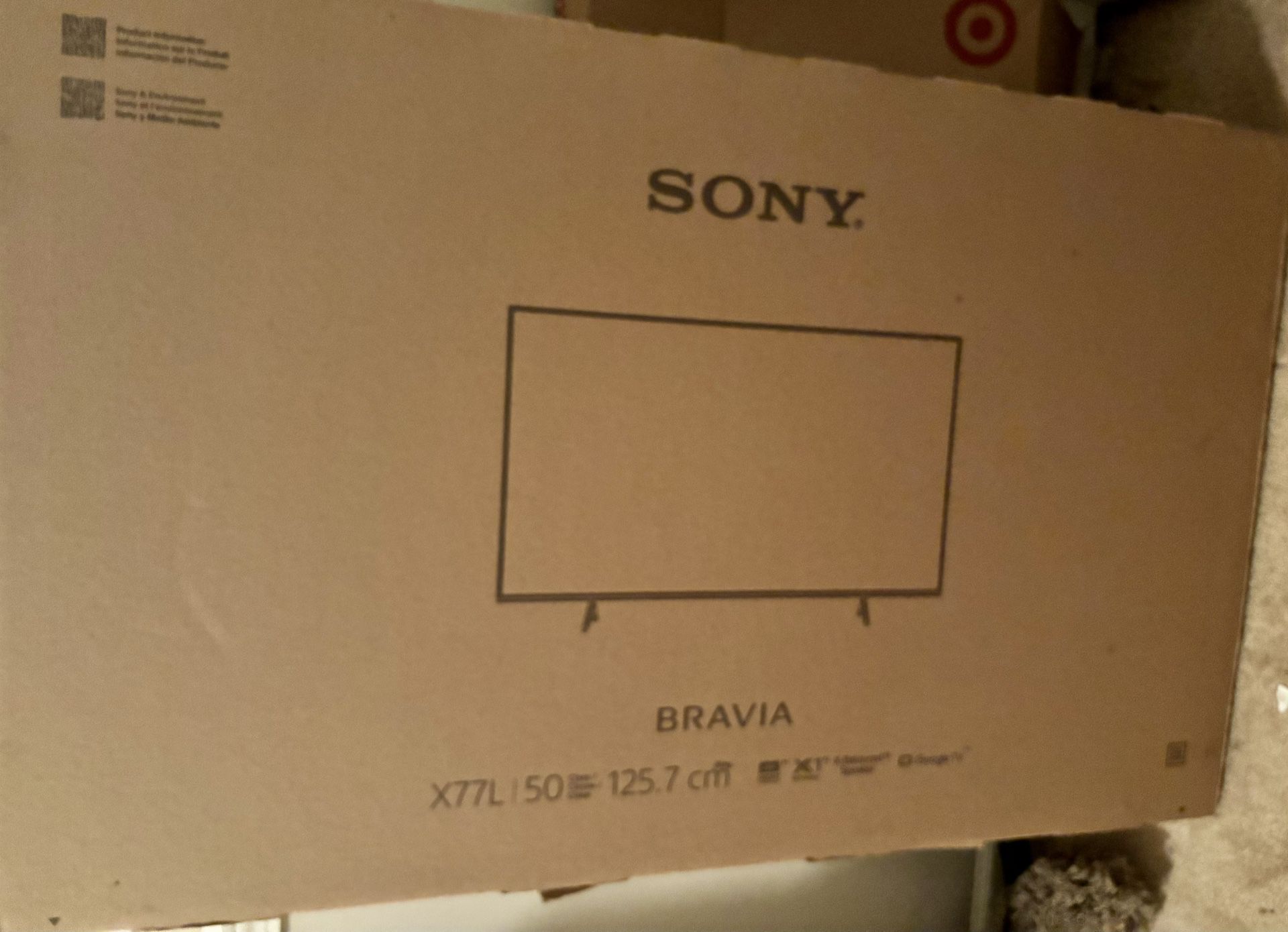 50 Inch BRAVIA TV New In Box 