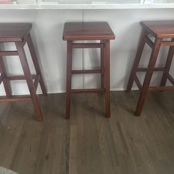 3 Bar Stools - 29 Inch Height