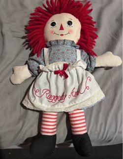 Raggedy Ann doll