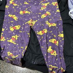Disney Leggings. Lula Roe. Large- X-Large. 10.00 Ea