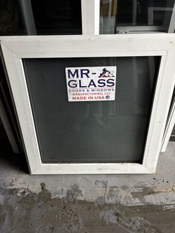 White Impact Casment Window