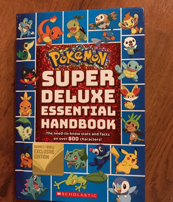 Pokemon Super Deluxe Handbook Barnes And Noble Edition For Sale In