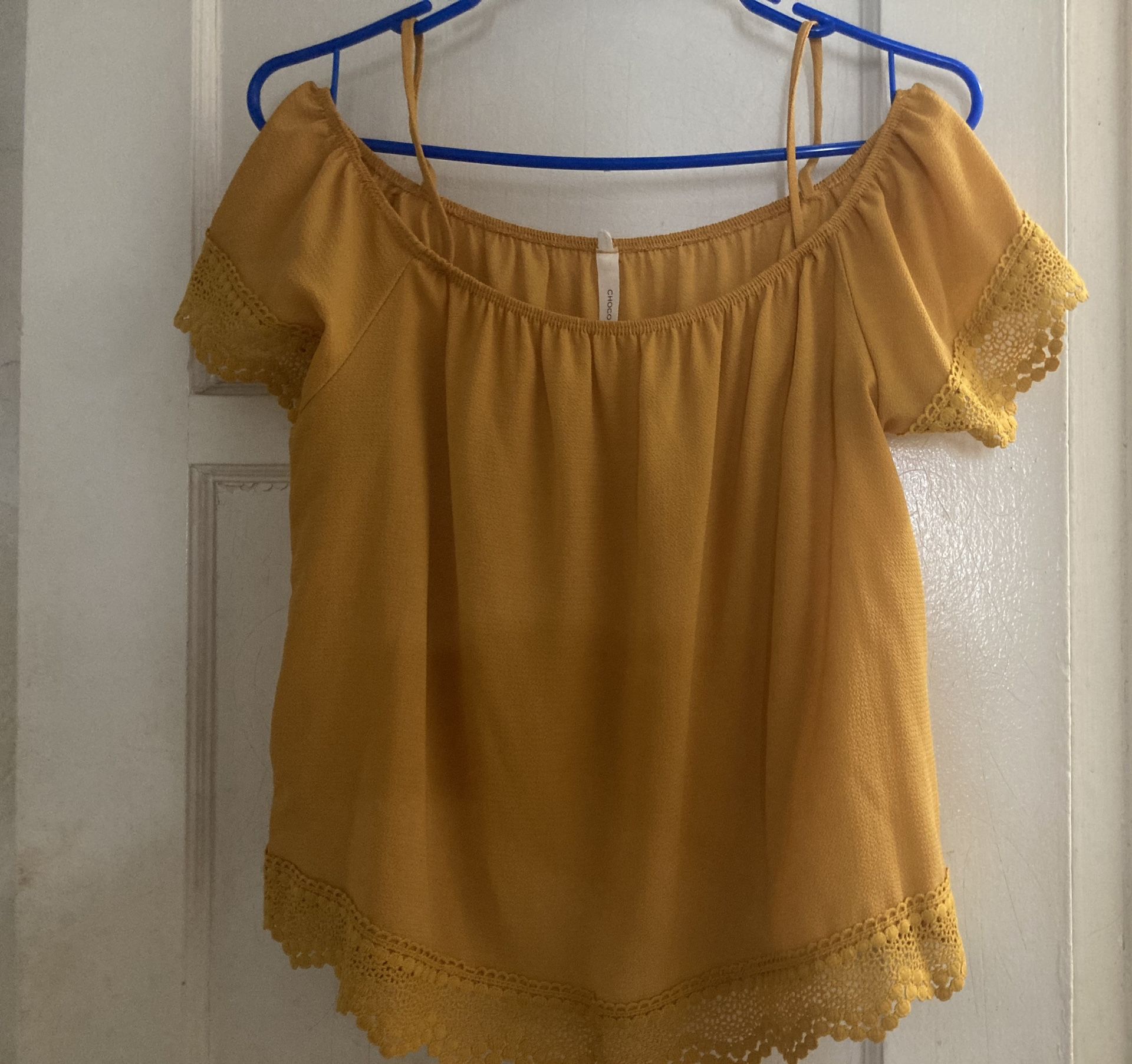 Mustard Color Blouse