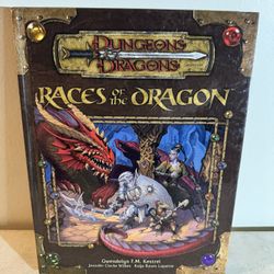 Dungeons & Dragons Races of the Dragon D20 3.5