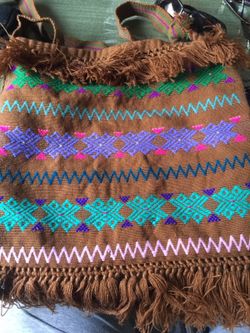 Mayan Fringe purse
