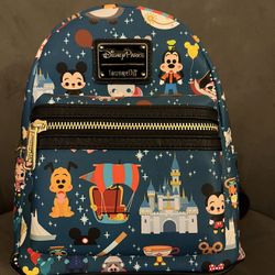 Disney parks Disneyland attraction icon Loungefly a Minibackpack