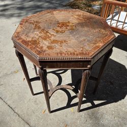 Jacobean Style Octagon Table