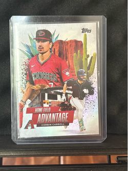 Home field advantage Corbin Carrol case hit