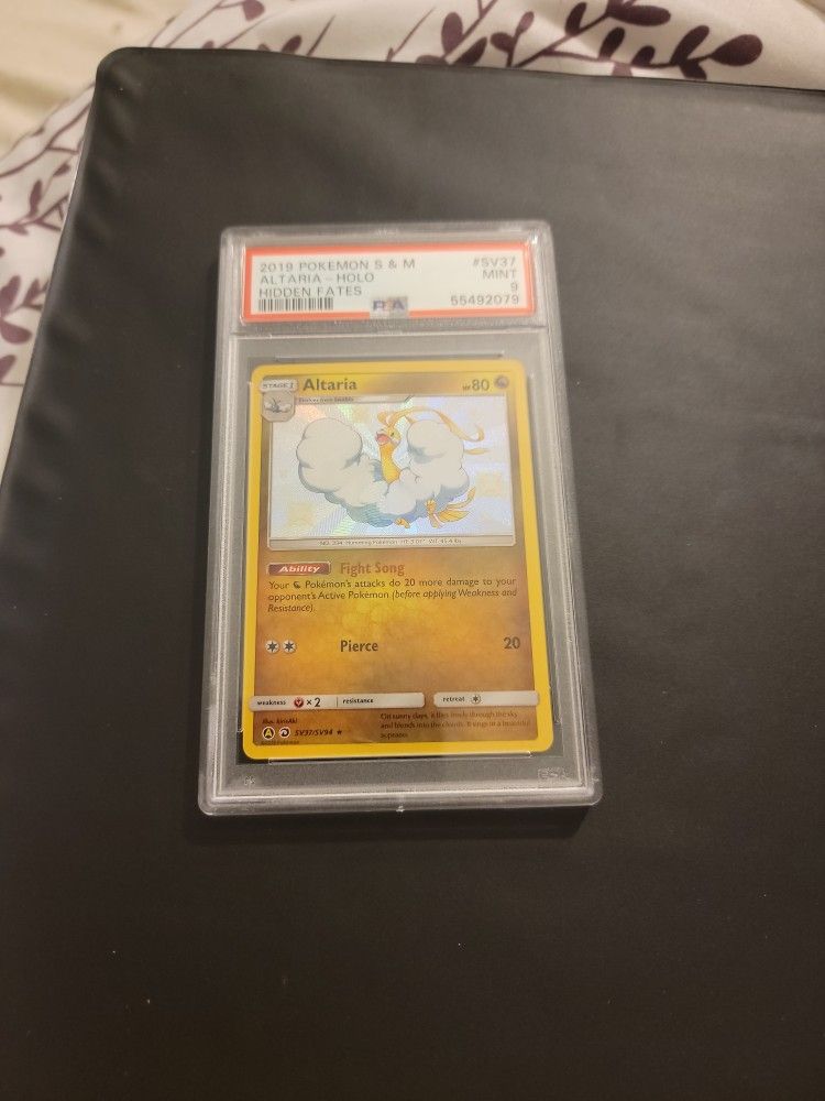 Altaria SC37/SV94 Rare, Holo PSA Mint 9