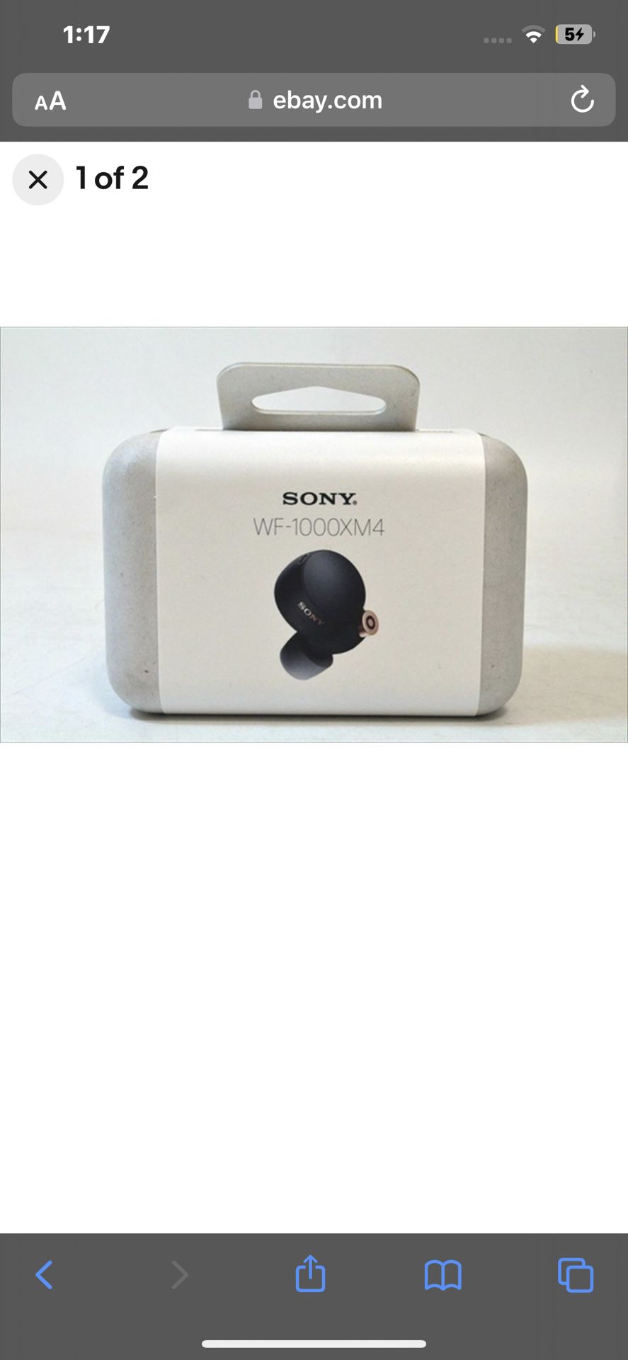 Sony WF-1000XM4 Wireless Earbuds