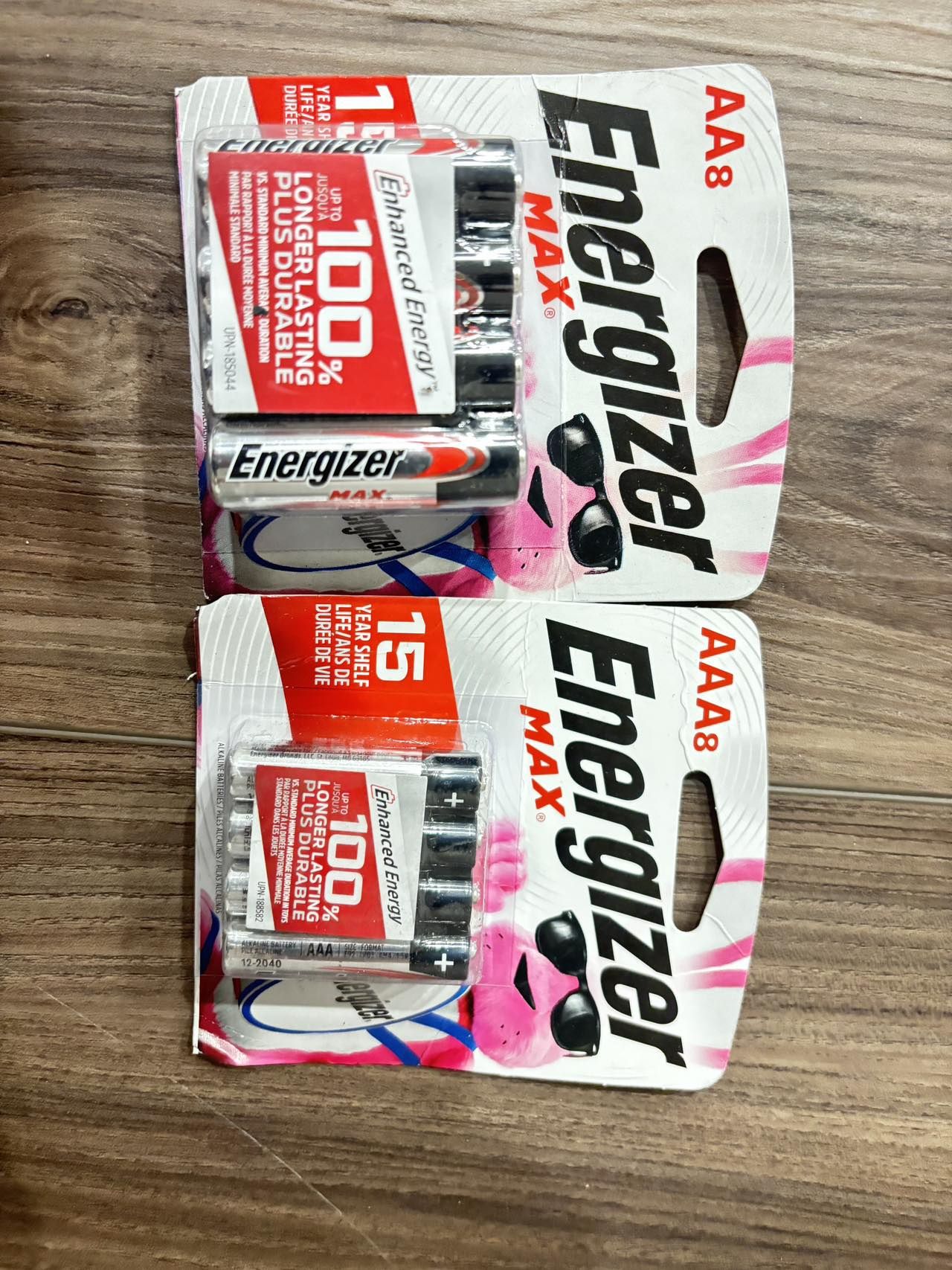 Energizer MAX AAA Batteries (8 Pack), Triple A Alkaline Batteries