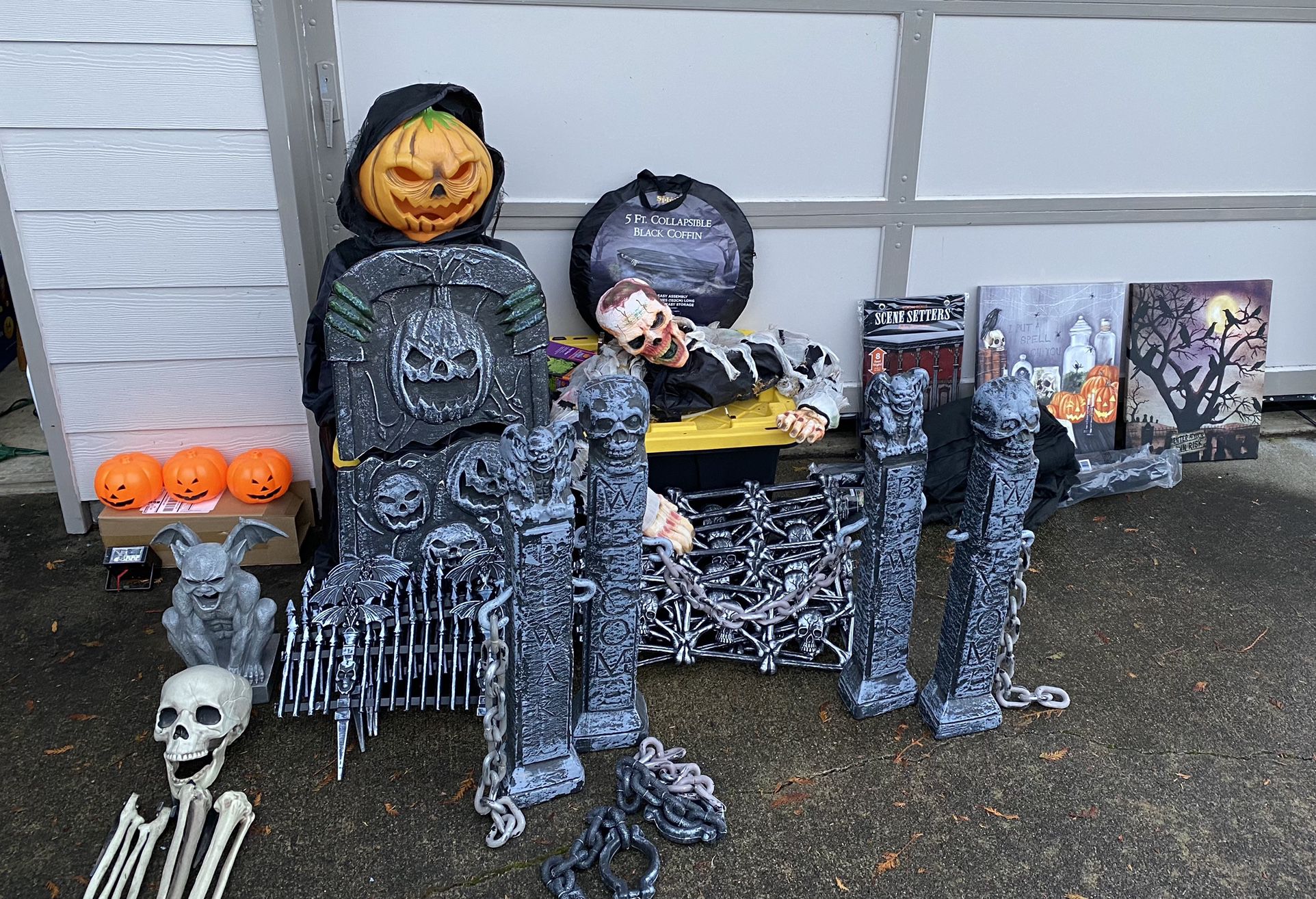 Halloween Decorations  REDUCED PRICE