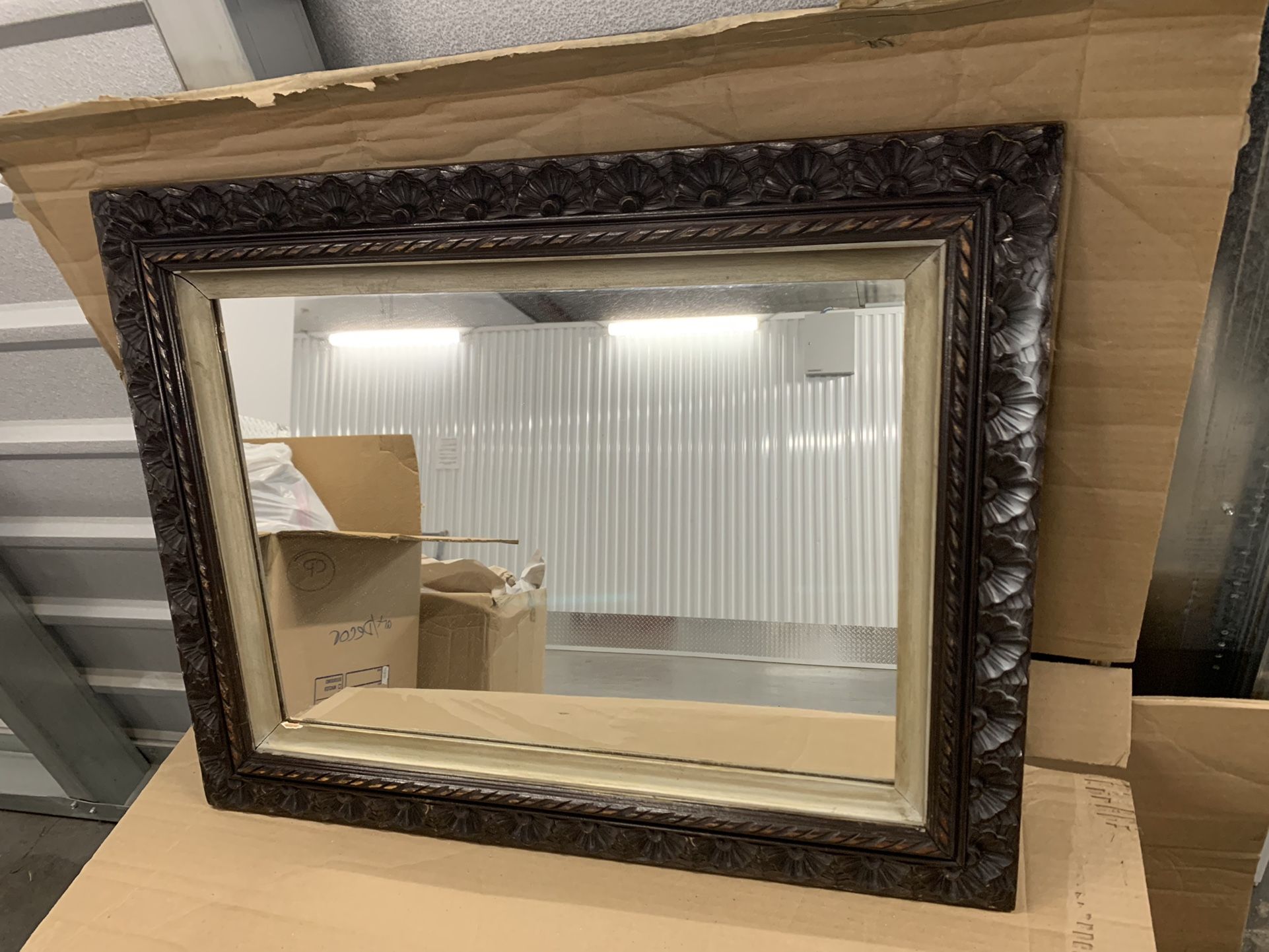 Mirror.. Big, Beautiful, Carved