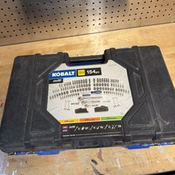 Kobalt 154 Piece Socket Set 
