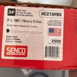 Senco 3” Framing Gun Nail Strips
