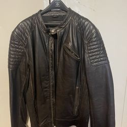 Leather jacket