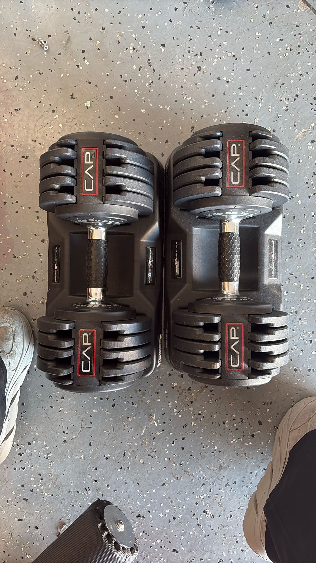 CAP adjustable dumbbells 