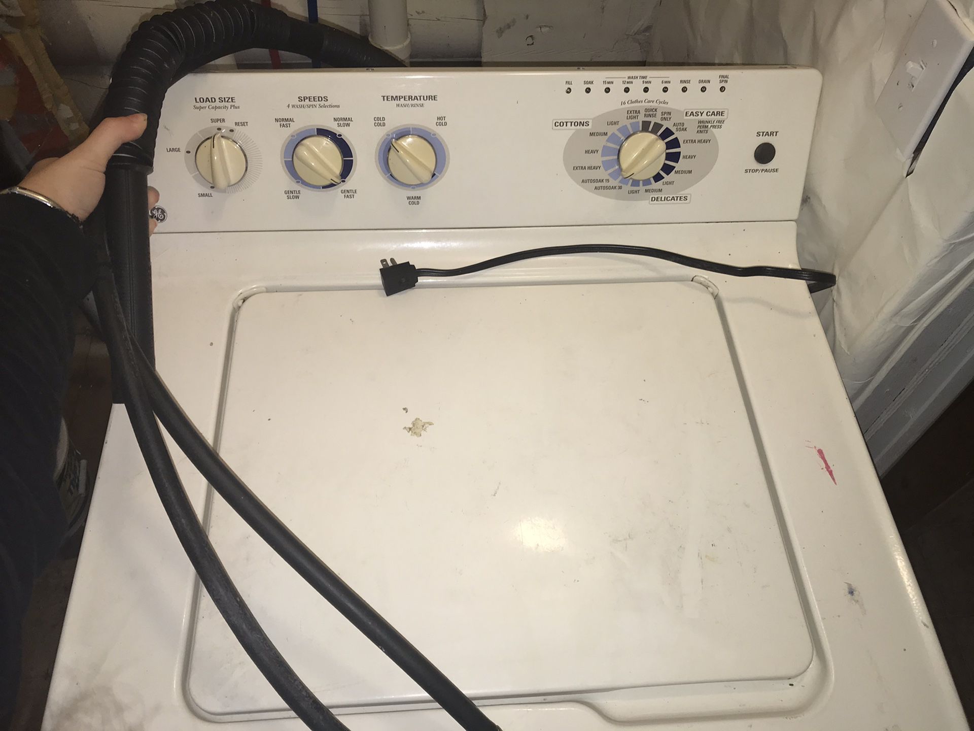 GE Washing Machine $50 OBO