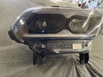2024 Dodge Durango Passenger Side Black Factory Style Switchback DRL Bar Projector LED Headlight
