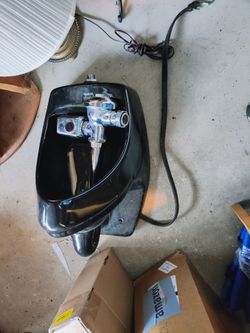 Rare Gloss Black Kohler Commercial Urinal + Flush Valve Combo