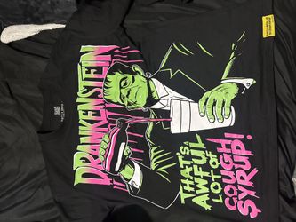 Awful A Lot Of Cough Syrup Shirts Both Large Not Free Check description