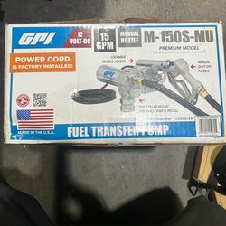 GPI fuel transfer pump M-150S-MU