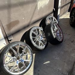 20’ Chrome Wheels