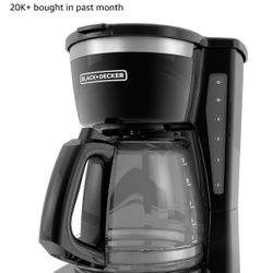 BLACK+DECKER 12-Cup Digital Coffee Maker