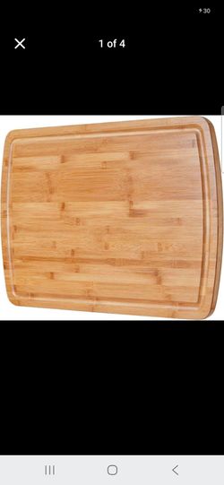 BEZIA 30x20 in Bamboo Cutting Board