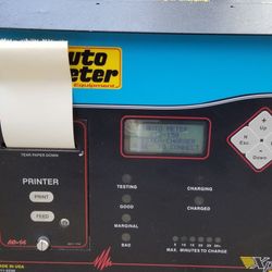 Autometer battery charger and tester