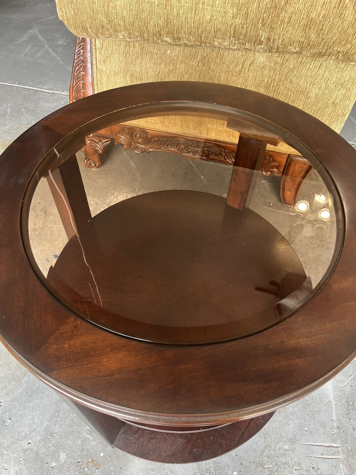 An end  Table 