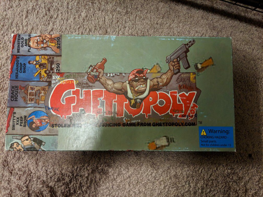 Ghettoply rare board game