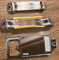3 Portable Can and bottle Openers