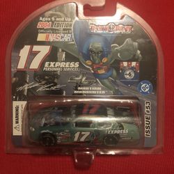 2004 Matt Kenseth NASCAR #17 Justice League Martian Manhunter 1:64 Team Caliber