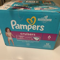 Unopened Diapers Damaged Box