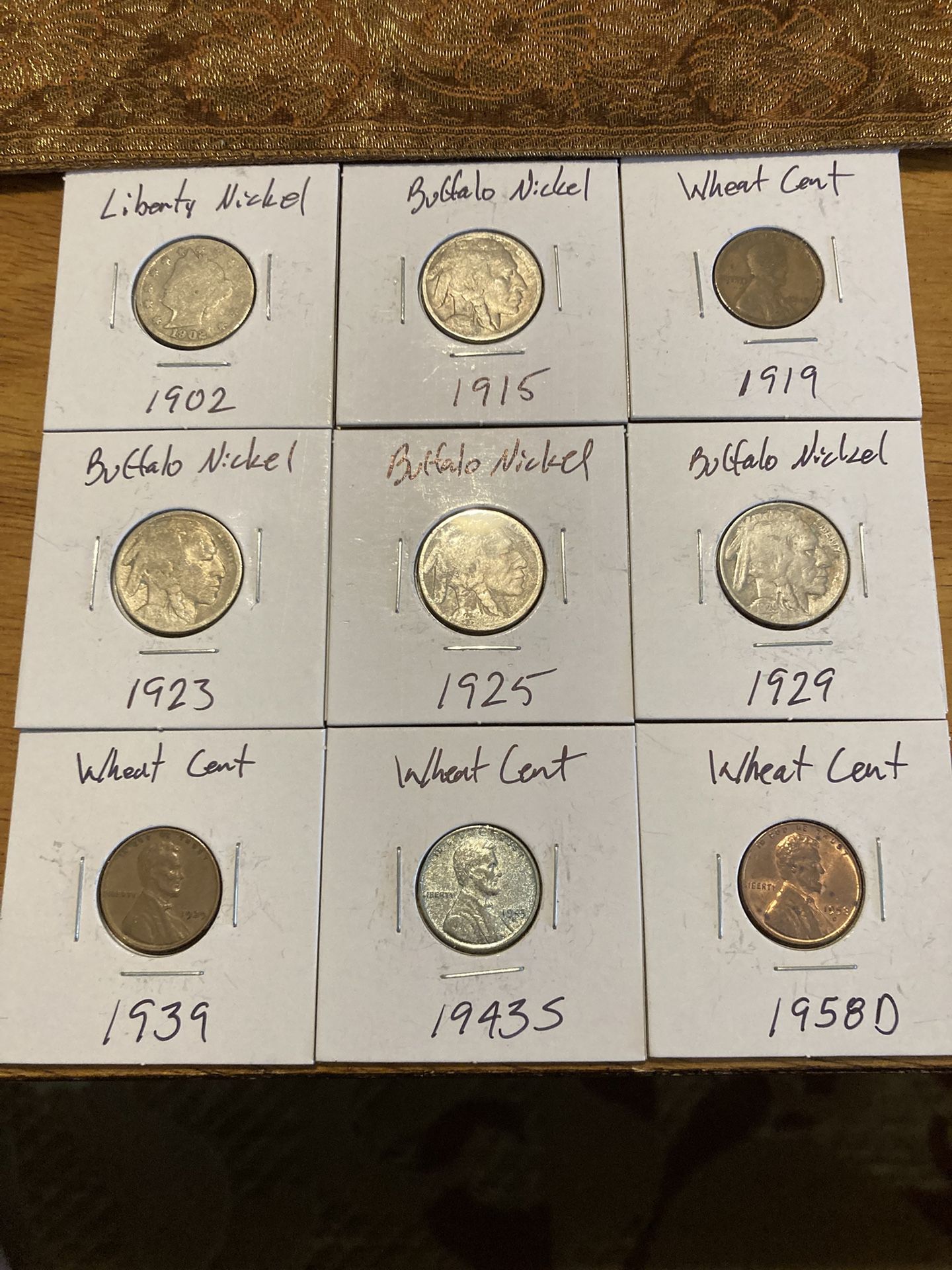 1902 Liberty Coin Set 