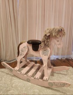 Wooden Horse Handpainted