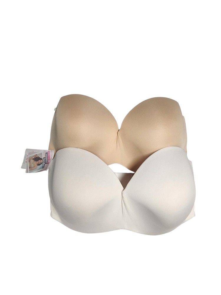 Maidenform Full Cover Strapless Bra Lot 38DDD