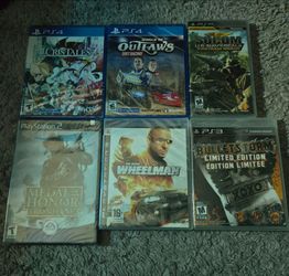 New Sealed Playstation Videogames