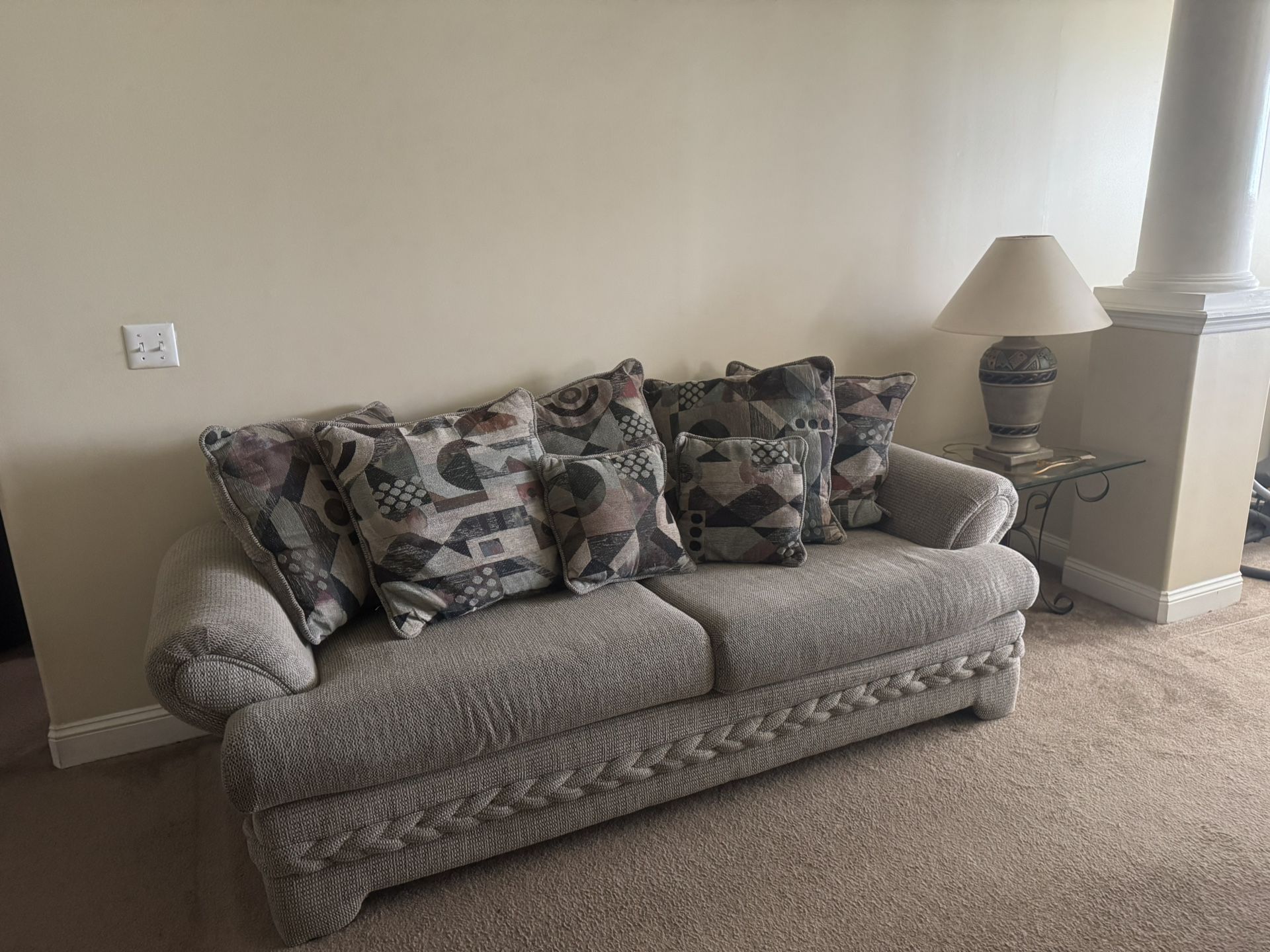 Complete Sofa Set w/Tables - MUST SELL