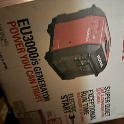 Honda generator EU3000IS1AN