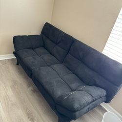 Black Futon / Small Couch 