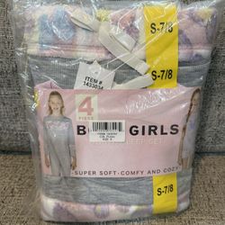 Brand New BCBG Girls 4 Piece Set Size 7/8