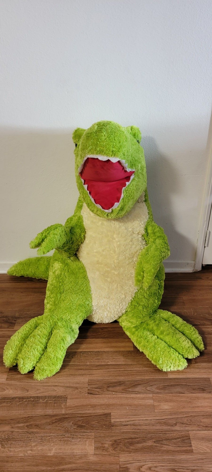 43" Giant Dinosaur Stuffed Animal Plush Toy, Green 

