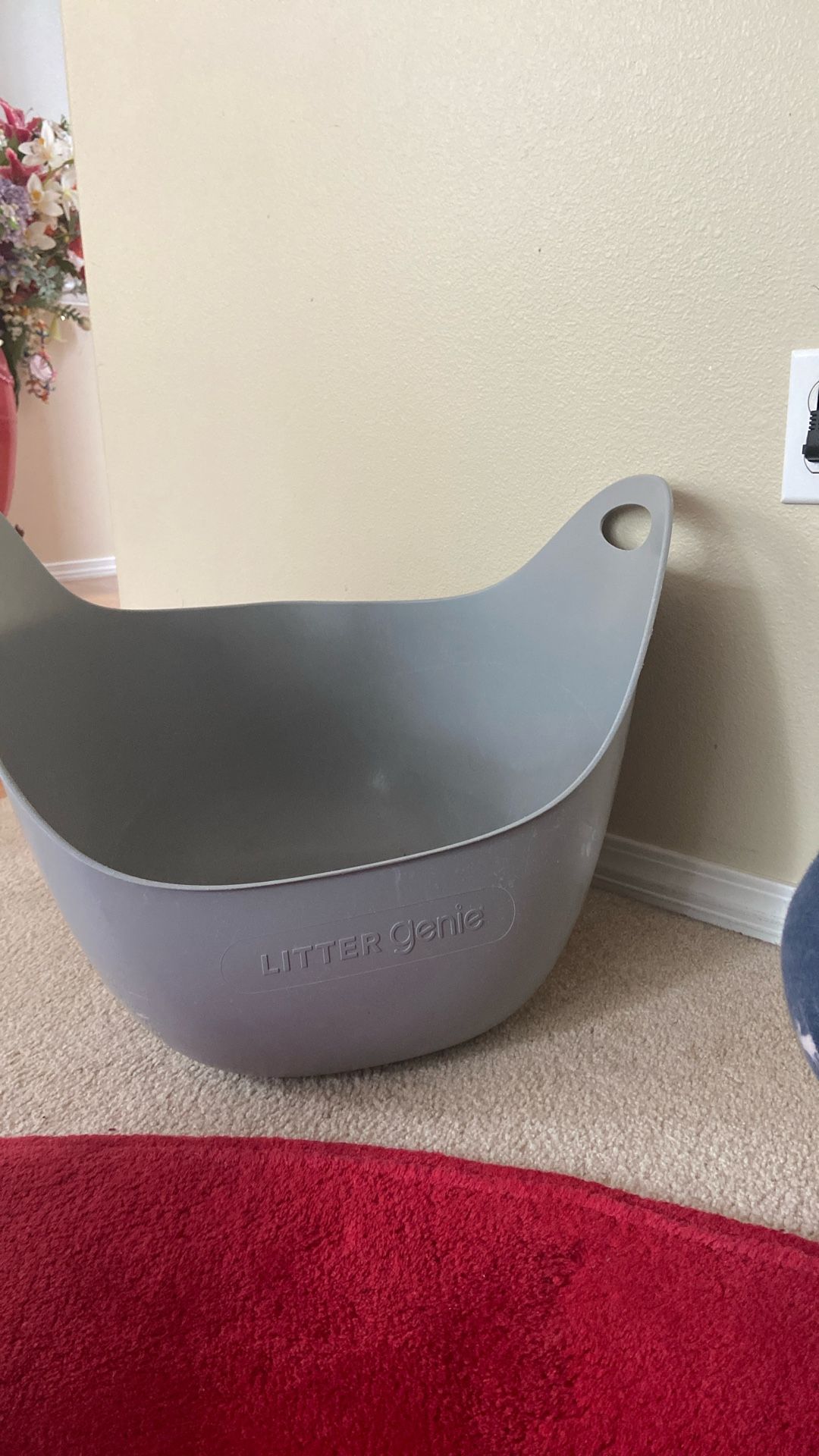 Cat Litter Box And House