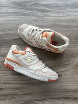 Size 7 Women’s- New Balance 550 Au Lait Cream Orange