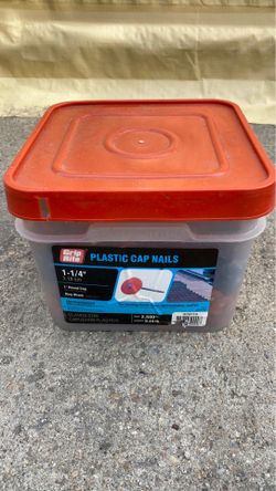 Grip right plastic Nails 1 1/4 inch