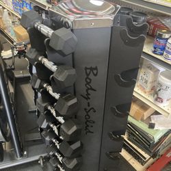 Three Sided Vertical Dumbbell Rack ONLY