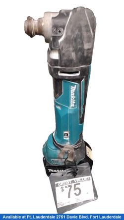 Makita Xmt03 Blue Cordless Grinder