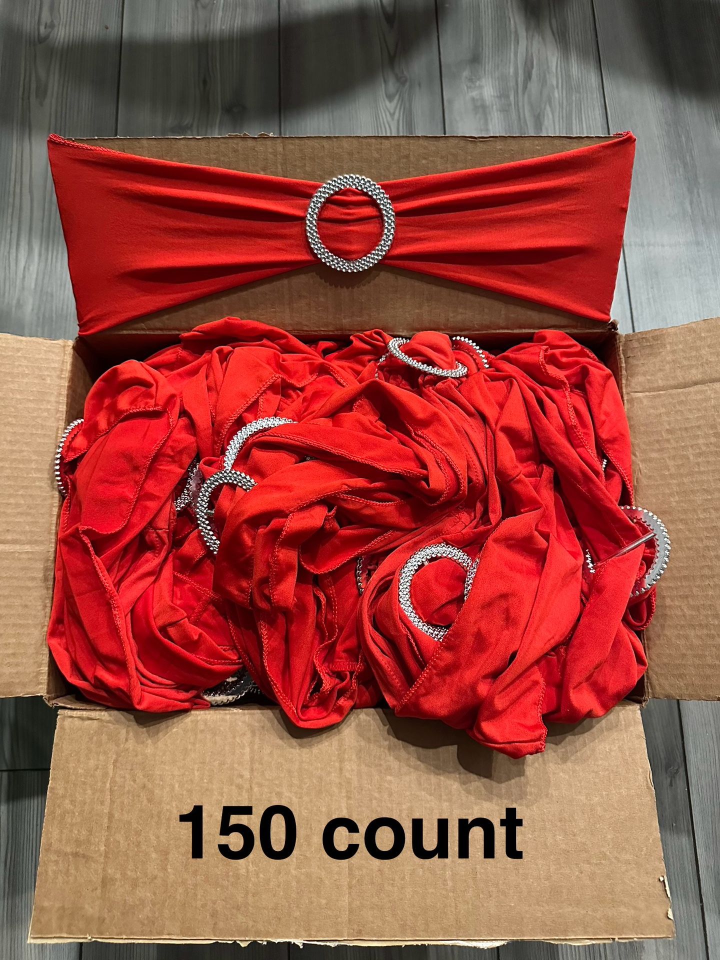 Spandex Chair Sashes/bras 150 Count